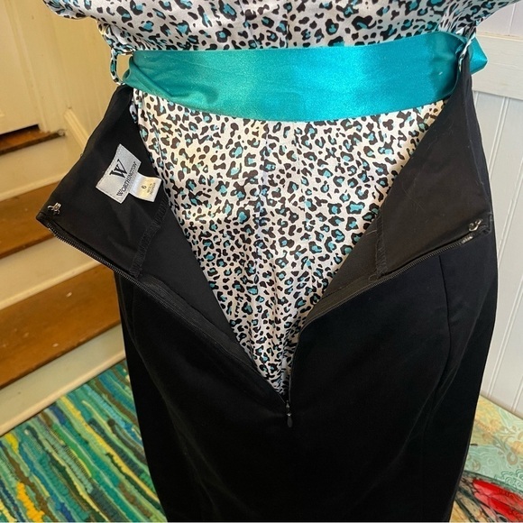 Worthington pencil skirt with back kick pleats 6 - Picture 7 of 12